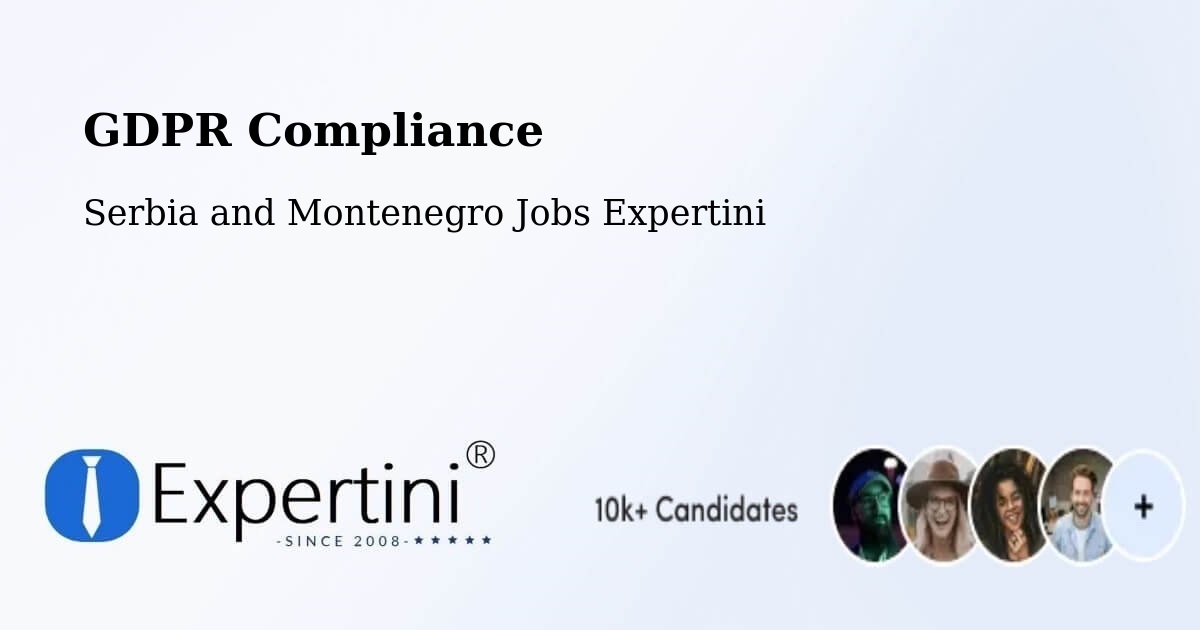 EU GDPR Compliance Statement – Devon - Serbia and Montenegro Jobs Expertini