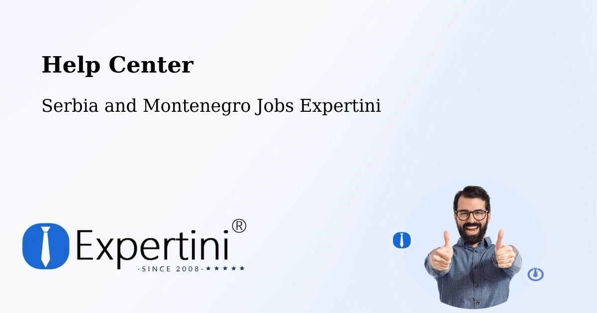 Help Center – Devon - Serbia and Montenegro Jobs Expertini