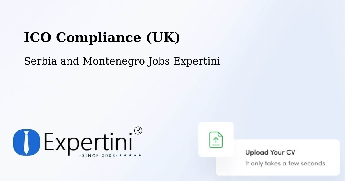 UK Data Protection & ICO Compliance – Devon - Serbia and Montenegro Jobs Expertini